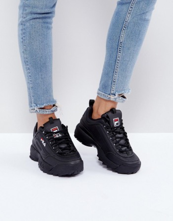 Fila Disruptor Crne - Ženske Tenisice | 29548IMQX